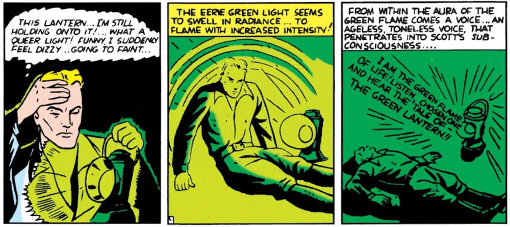 All american comics16 green lantern spoke