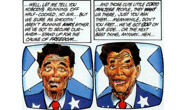 Trump Reagan